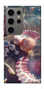 Чехол Яркие ракушки для Galaxy S24 Ultra
