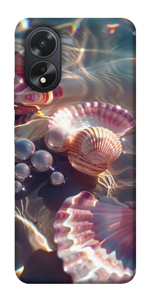 Чехол Яркие ракушки для Oppo A38