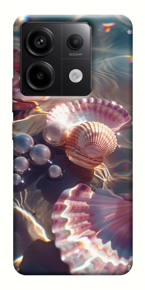 Чехол Яркие ракушки для Xiaomi Redmi Note 13 Pro 4G