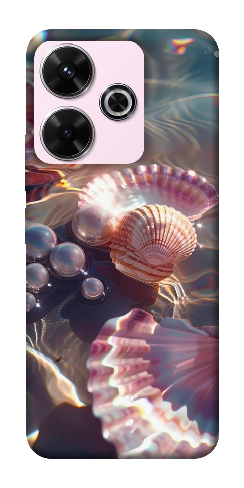 Чехол Яркие ракушки для Xiaomi Redmi 13 4G