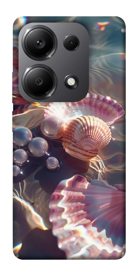 Чехол Яркие ракушки для Xiaomi Redmi Note 13 Pro 5G