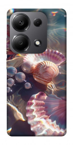 Чехол Яркие ракушки для Xiaomi Redmi Note 13 Pro 5G