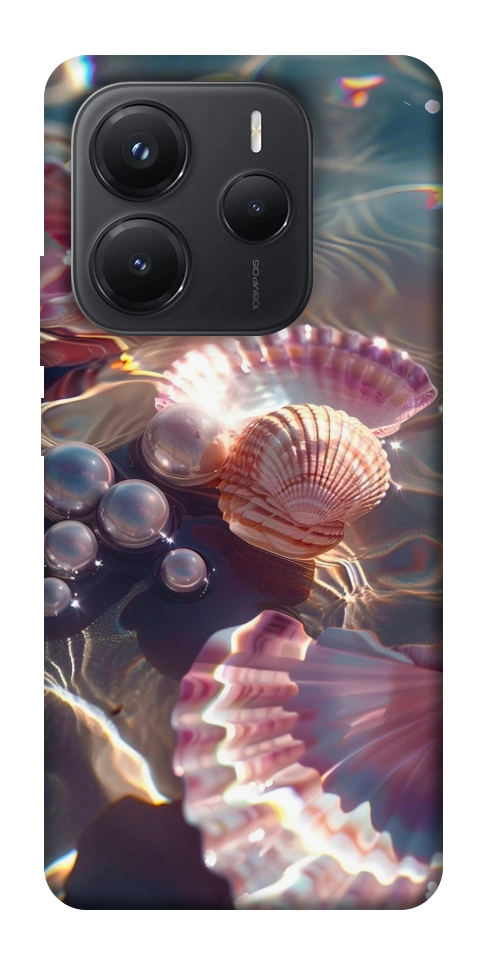 Чехол Яркие ракушки для Xiaomi Redmi Note 14 5G