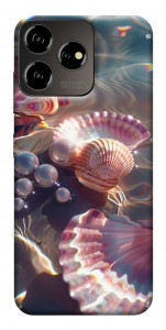 Чехол Яркие ракушки для ZTE Blade V50 Design 4G