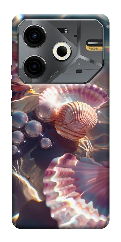 Чохол Яскраві черепашки для TECNO Pova 6 Neo (LI6)