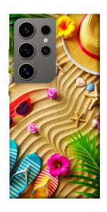 Чехол Пляжные принадлежности для Galaxy S24 Ultra