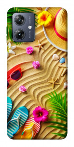 Чехол Пляжные принадлежности для Motorola Moto G54