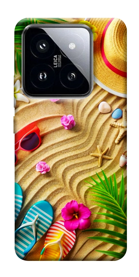 Чехол Пляжные принадлежности для Xiaomi 14 Pro