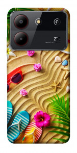 Чехол Пляжные принадлежности для ZTE Blade A54 4G