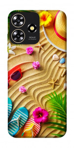 Чехол Пляжные принадлежности для ZTE Blade A73 4G