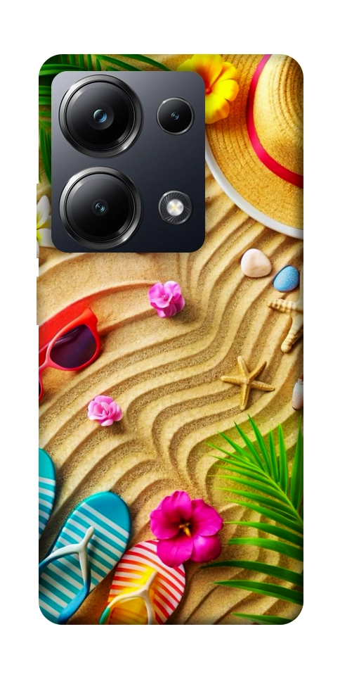 Чехол Пляжные принадлежности для Xiaomi Poco M6 Pro 4G
