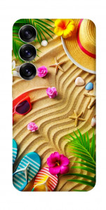 Чехол Пляжные принадлежности для Galaxy S25