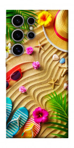Чехол Пляжные принадлежности для Galaxy S25 Ultra