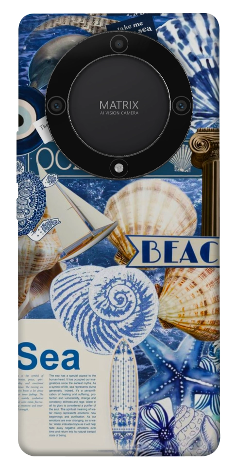 Чохол Морський колаж для Huawei Magic5 Lite