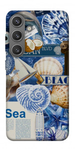 Чехол Морской коллаж для Galaxy S24
