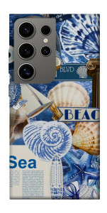 Чехол Морской коллаж для Galaxy S24 Ultra