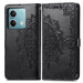 Фото Шкіряний чохол-книжка Art Case з візитницею на Xiaomi Poco X6 / Note 13 Pro 5G (Чорний) в маназині vchehle.ua