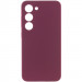 Чохол Silicone Cover Lakshmi Full Camera (AAA) на Samsung Galaxy S22 (Бордовий / Plum)