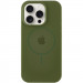 Чохол Silicone Case Full Protective (AA) with Magnetic Safe на Apple iPhone 11 Pro (5.8") (Зелений / Cyprus Green)