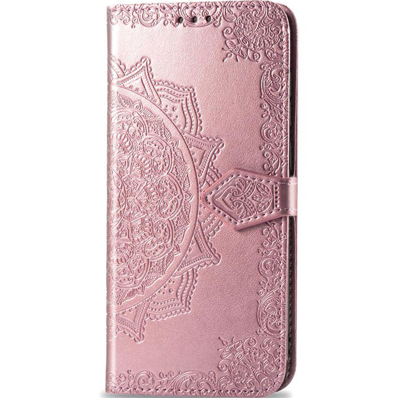 Кожаный чехол (книжка) Art Case с визитницей для Xiaomi Redmi 7 (Розовый)