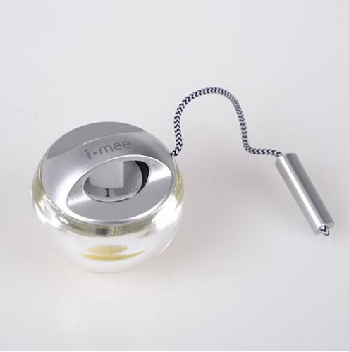 Фото Колонка i-mee Bubble Mini Speaker (3,5 jack) (Сербряный / Желтый) в магазине vchehle.ua