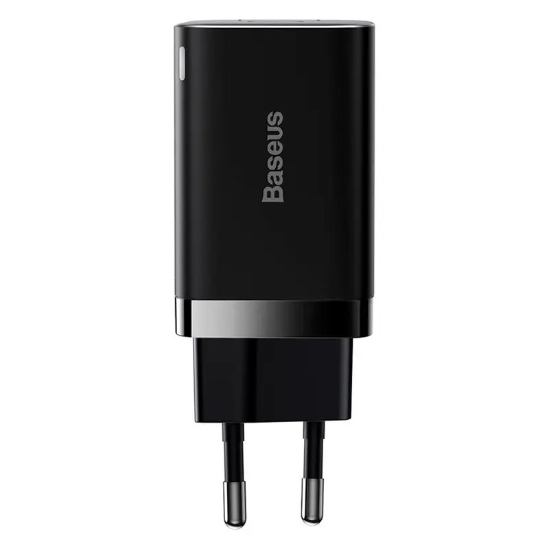 Фото МЗП Baseus Super Si Pro Quick Charger 30W (1USB-A/1C) (CCSUPP-E) (Black) на vchehle.ua