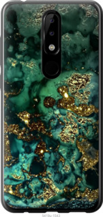 

Чехол Мрамор золото богатство для Nokia 5.1 Plus 1405770
