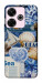 Чехол Морской коллаж для Xiaomi Redmi 13 4G