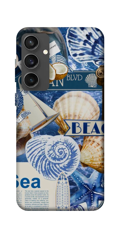 Чохол Морський колаж для Galaxy S24 FE
