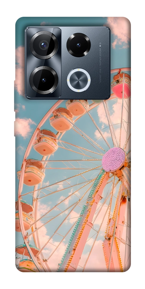Чехол Колесо обозрения для Infinix Note 40 Pro 4G