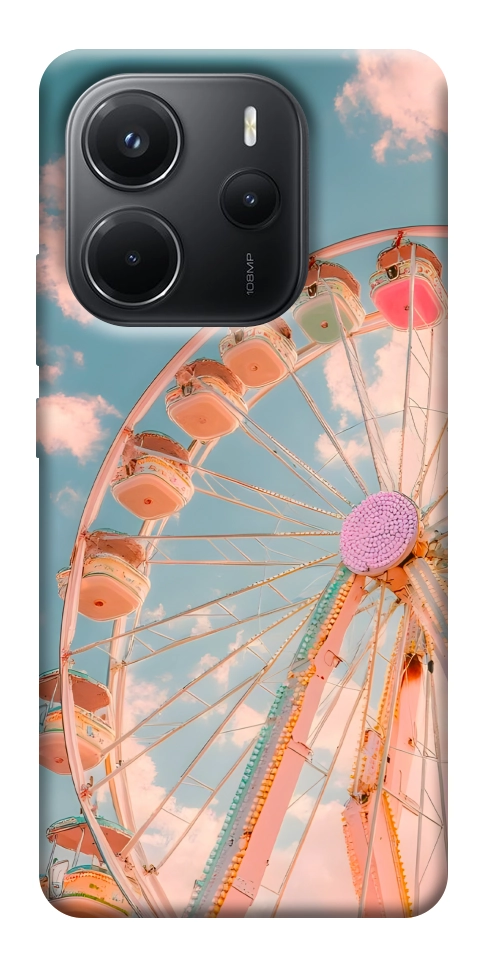 Чехол Колесо обозрения для Xiaomi Redmi Note 14 4G (Europe version)