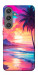 Чохол Закатный пляж для Galaxy S24