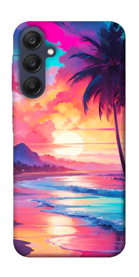 Чохол Закатный пляж для Galaxy A25 5G