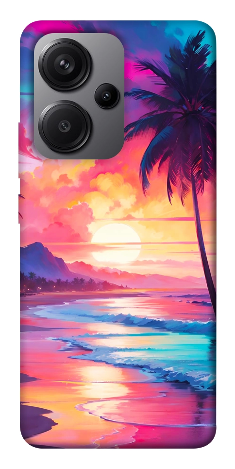 Чохол Закатный пляж для Xiaomi Redmi Note 13 Pro+