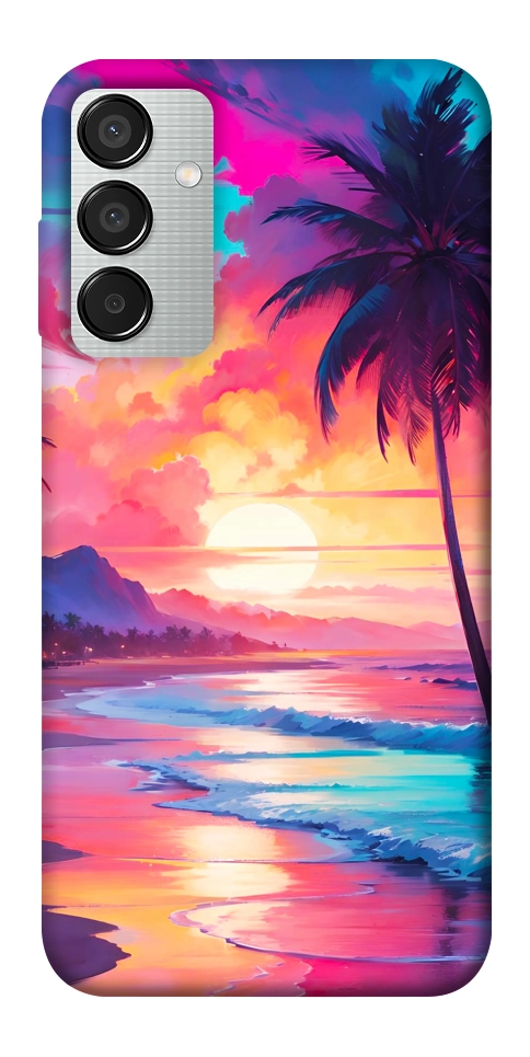 Чехол Закатный пляж для Galaxy M15 5G