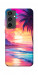 Чохол Закатный пляж для Galaxy S24 FE