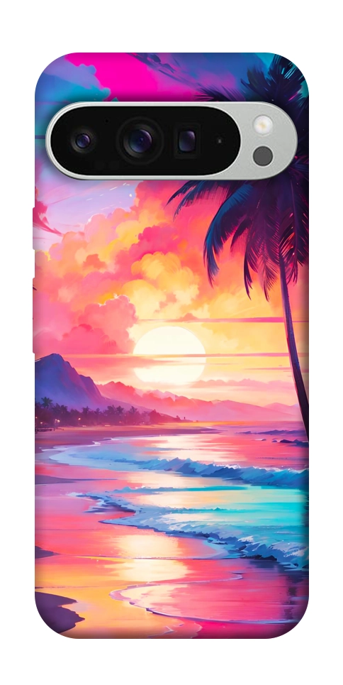 Чохол Закатный пляж для Google Pixel 9 Pro XL