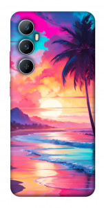 Чехол Закатный пляж для Realme C65 4G