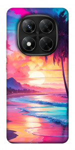 Чехол Закатный пляж для Xiaomi Redmi Note 14 Pro 5G