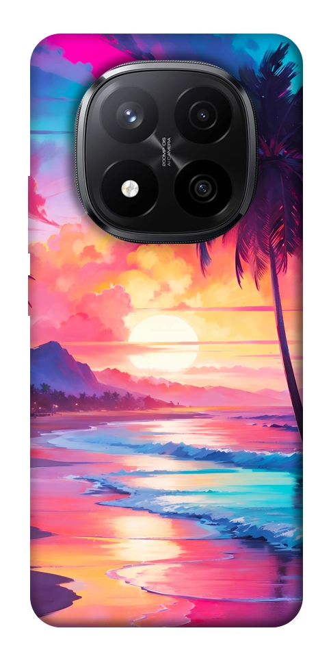Чохол Закатный пляж для Xiaomi Redmi Note 14 Pro+ 5G