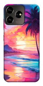 Чехол Закатный пляж для ZTE Blade V50 Design 4G