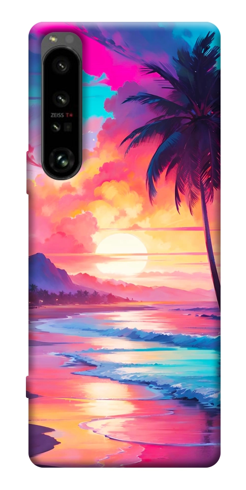 Чехол Закатный пляж для Sony Xperia 1 IV