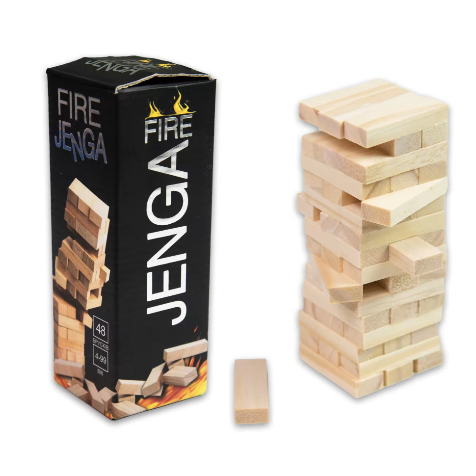Фото Настольная игра "Fire Jenga" на vchehle.ua