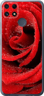 Чехол для Realme C25s Червона троянда (Червоний)