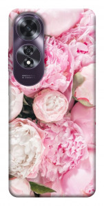 Чехол Pink peonies для Oppo A60 4G