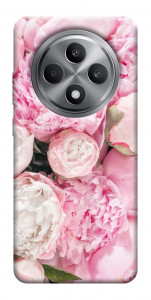 Чехол Pink peonies для Oppo Reno 12 F 5G