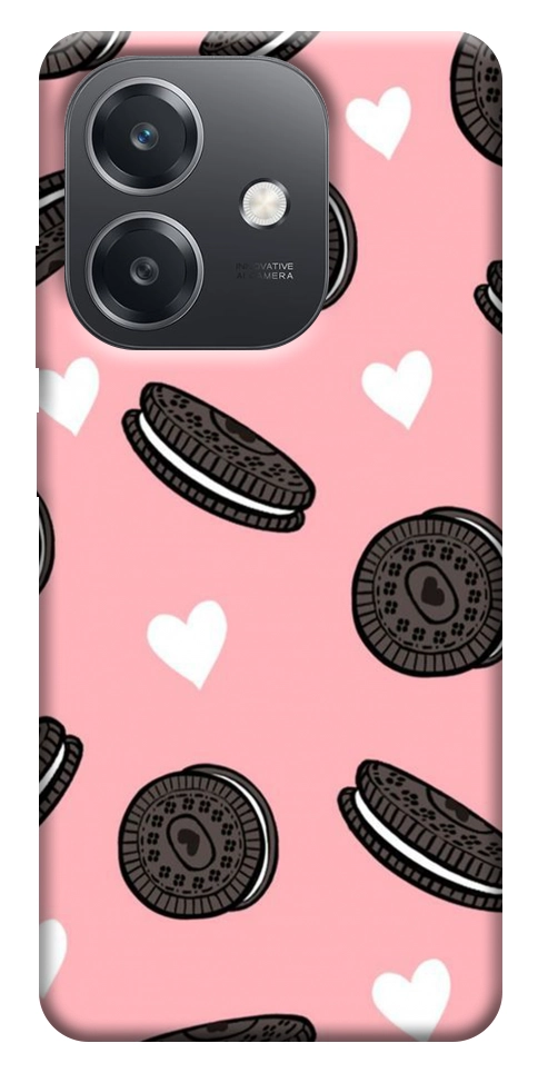 Чехол Печенье Opeo pink для Oppo A40m