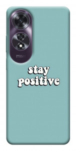 Чехол Stay positive для Oppo A60 4G