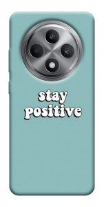 Чехол Stay positive для Oppo Reno 12 F 5G