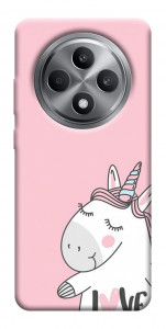 Чехол Unicorn love для Oppo Reno 12 F 4G